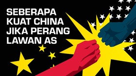 INFOGRAFIS: Seberapa Kuat China jika Perang Lawan AS?
