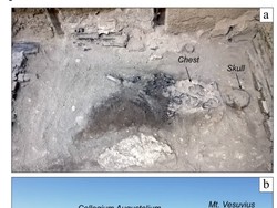 Misteri Otak Kaca Korban Letusan Gunung Vesuvius di Herculaneum