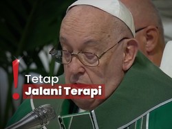 Kondisi Stabil, Paus Fransiskus Sampaikan Terima Kasih Lewat Pesan Suara