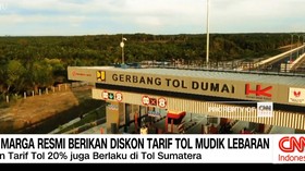 VIDEO: Jasa Marga Resmi Berikan Diskon Tarif Tol Mudik Lebaran