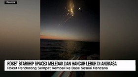 VIDEO: Roket Starship SpaceX Meledak Dan Hancur Lebur di Angkasa