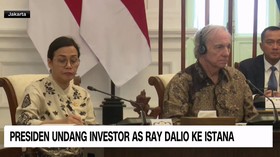 VIDEO: Presiden Undang Investor AS Ray Dalio ke Istana