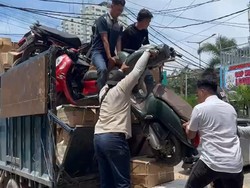 Belasan Motor Curian Diamankan di Jakbar, Hendak Dikirim ke Bengkulu
