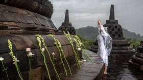 Pemasangan Stairlift di Candi Borobudur Diklaim Tak Pakai Paku dan Bor
