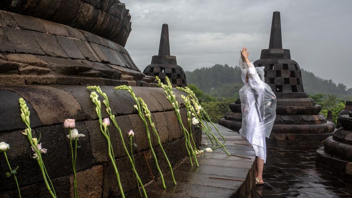 Pemasangan Stairlift di Candi Borobudur Diklaim Tak Pakai Paku dan Bor