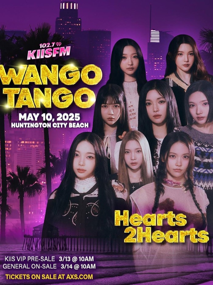 Hearts2Hearts akan Tampil di Wango Tango 2025/ Foto: instagram.com/1027kiisfm