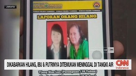 VIDEO: Ibu dan Putrinya Ditemukan Meninggal di Tangki Air
