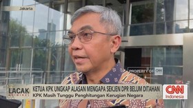 VIDEO: Ketua KPK Ungkap Alasan Mengapa Sekjen DPR Belum Ditahan