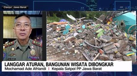 VIDEO: Langgar Aturan, Bangunan Wisata Dibongkar