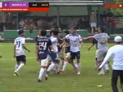 Kronologi Pemain Bintang Galaxy Vs Maspul Enrekang Adu Jotos di Liga Ramadhan