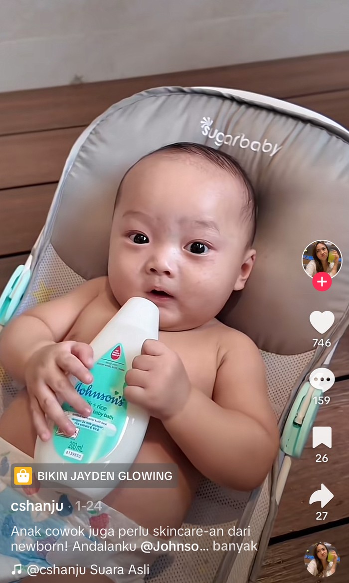 Produk skincare newborn