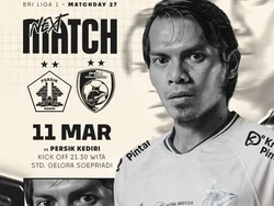 Jadwal Persik Kediri Vs PSM Makassar di Liga 1 Besok Malam
