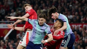Hasil Liga Inggris: Sengit Sampai Akhir, MU Imbang 1-1 Lawan Arsenal