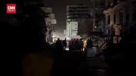 VIDEO: Penampakan Gaza Gelap Gulita Usai Israel Putus Pasokan Listrik