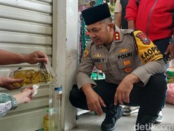 Sidak Pasar Induk Among Tani, Polres Batu Temukan MinyaKita Kurang dari 1 Liter