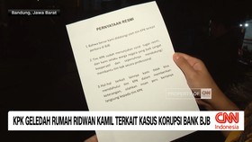 VIDEO: KPK Geledah Rumah Ridwan Kamil Terkait Kasus Korupsi Bank BJB