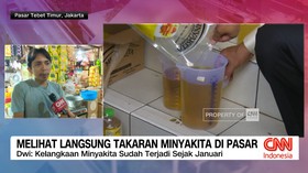 VIDEO: Melihat Langsung Takaran Minyakita di Pasar