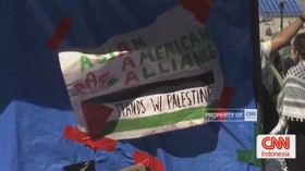 VIDEO: AS Tangkap Pemimpin Aksi Pro-Palestina di Universitas Columbia