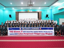 130 Siswa SMA Islam Plus Adzkia Medan Lulus Perguruan Tinggi Luar Negeri 2025