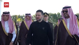 VIDEO: Zelensky Tiba Di Arab Saudi Jelang Diskusi dengan AS