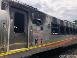 Kereta Cadangan Terbakar di Stasiun Yogyakarta, Operasional Dijamin Normal