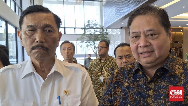 Ketua DEN Luhut Binsar Pandjaitan dan Menteri Koordinator Bidang Perekonomian Airlangga Hartarto membentuk tim untuk membereskan hambatan investasi.