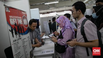 Pengangguran RI Capai 7,24 Juta Orang per Februari 2026