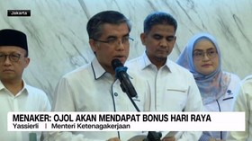 VIDEO: Menaker: Ojol Akan Mendapat Bonus Hari Raya