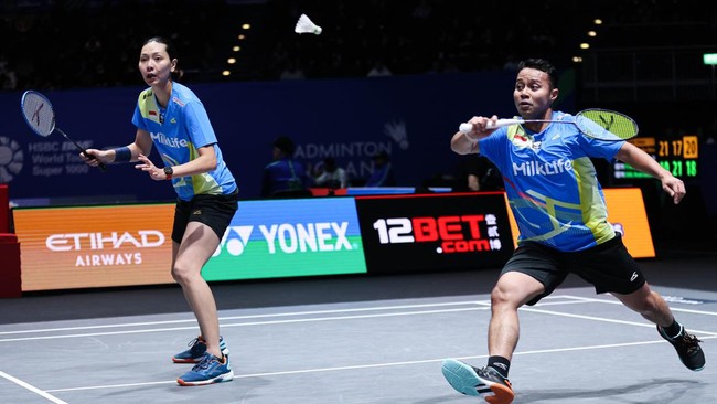 Rehan Naufal Kusharjanto/Gloria Emanuelle Widjaja mengungkapkan kegembiraan mereka usai mengalahkan unggulan kedua Chen Tang Jie/Toh Ee Wei di All England.