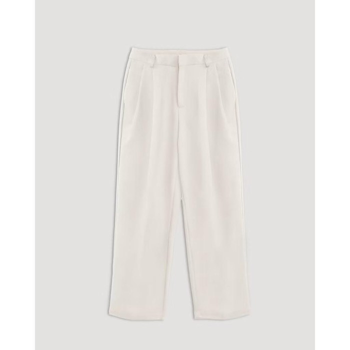 THENBLANK Wide Leg Pants (Broken White)