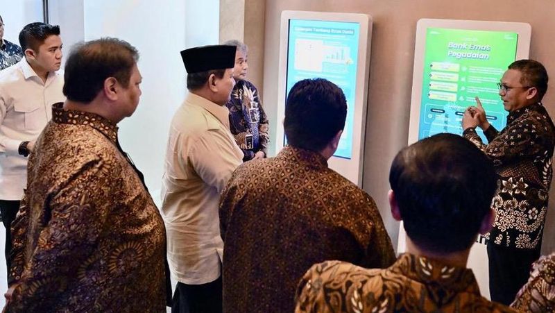 Bank Emas Pegadaian kian mencuri perhatian sejak diresmikan Presiden Prabowo Subianto pada Rabu (26/2) lalu.