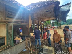 Ganasnya Terjangan Banjir Bandang di Cidadap Sukabumi