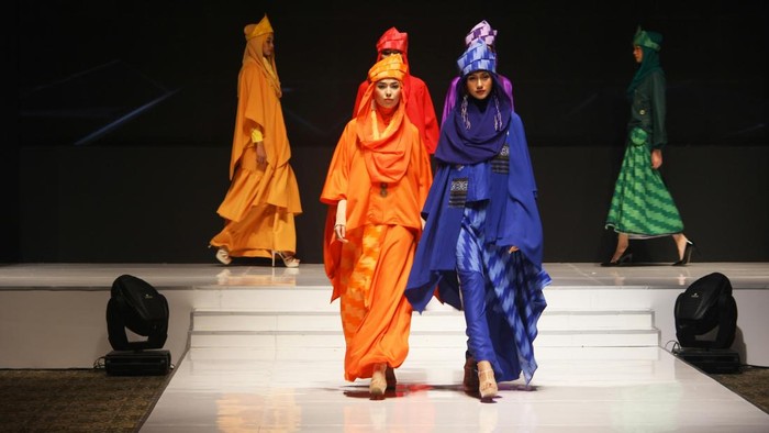 Ilustrasi fashion show