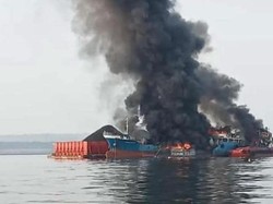 Ledakan Kapal MT Ronggolawe di Lamongan, 1 ABK Belum Ditemukan