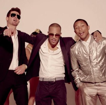 Lirik Lagu Blurred Lines - Robin Thicke feat. Pharrell Williams