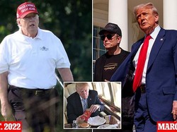 Tetap Makan Fast Food, Donald Trump Bisa Turun 13 Kg karena Trik Ini