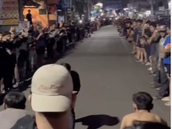Viral Balap Lari Jelang Sahur Tutup Jalan di Bekasi, Polisi Turun Tangan