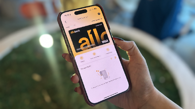 Visa berkolaborasi dengan Allo Bank meluncurkan Allo Visa Virtual Debit Card.