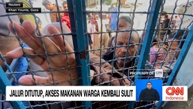 VIDEO: Jalur Ditutup, Antrian Truk Bantuan Tersendat di Mesir