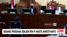 VIDEO: Sidang Perdana Sekjen PDI-P Hasto Kristiyanto