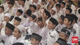 FOTO: Buka Puasa Bersama 1000 Anak Yatim