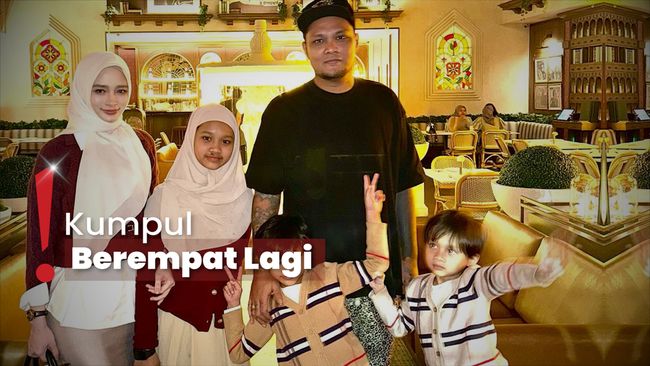 Momen Bahagia Inara Rusli-Anak Buka Bersama dengan Virgoun