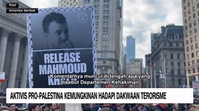 VIDEO: Aktivis Pro-Palestina Kemungkinan Hadapi Dakwaan Terorisme
