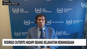 VIDEO: Rodrigo Duterte Hadapi Sidang Kejahatan Kemanusiaan