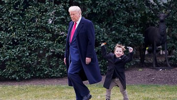 Trump Sebut Gedung Putih Kumuh dan Memalukan Sebelum Direnovasi