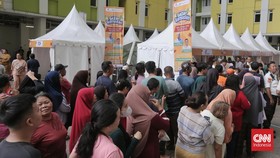 FOTO: Pasar Murah Spesial Ramadan di Rusun Pasar Rumput