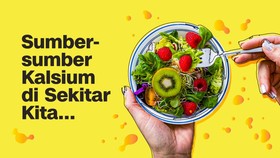 INFOGRAFIS: Sumber-sumber Kalsium di Sekitar Kita...