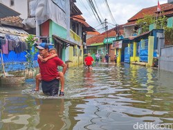 4 Kecamatan di Bandung Banjir Akibat Citarum Meluap