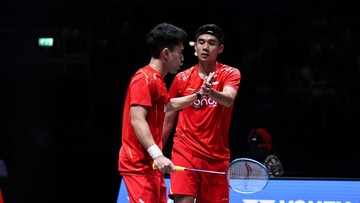 Sorotan Dunia Olahraga CNN Sport : Hasil Indonesia Open: Leo/Bagas Kalah di Babak Pertama