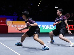 Indonesia Open 2025: Sabar/Reza Menang Mudah, Lolos ke Perempatfinal